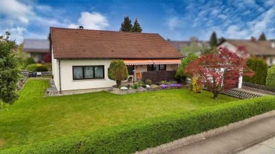 Familienfreundliches Einfamilienhaus mit Ausbaupotenzial und tollem Grundstück in Baindt