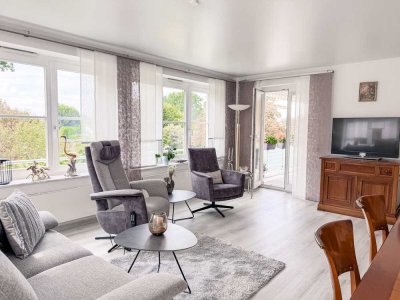 Wohnen ohne Barrieren mit herrlichem Blick ins Grüne am Teutoburger Wald