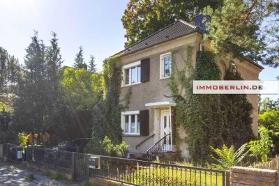 IMMOBERLIN.DE - Charmantes freistehendes Haus mit Südwestgarten in Spreenähe