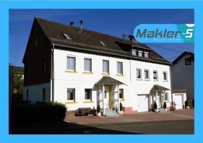 PROVISIONSFREI! Sofort verfügbares Zweifamilienhaus in ruhiger Ortsrandlage von Kirschweiler