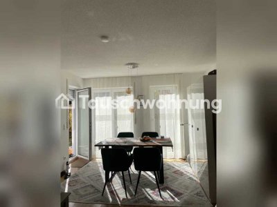 Tauschwohnung: 2 Zimmerwohnung mit Terasse und Garten am Galgenberg