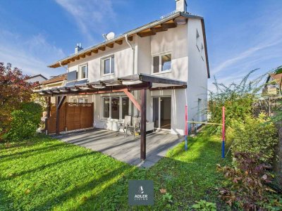 FAMILIENTRAUM - effiziente Doppelhaushälfte mit Garten, Garage, PV und Solar