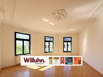 Sofort einziehen in der Südvorstadt | Balkon | Aufzug | Fernwärme | Stuck