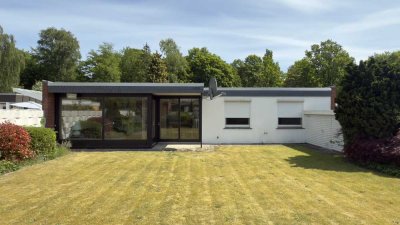 Ruhig gelegener Atriumbungalow in unmittelbarer Parknähe