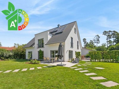 Platz, Komfort und Energieeffizienz –Neuwertiges Einfamilienhaus in attraktiver Lage von Poxdorf