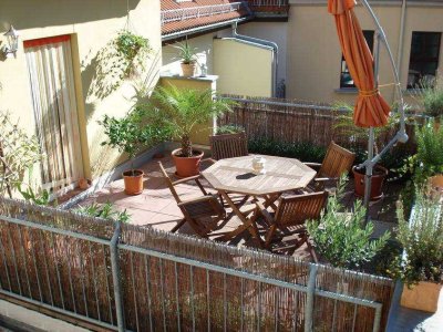 Sonnige Wohnung mit großer Dachterrasse