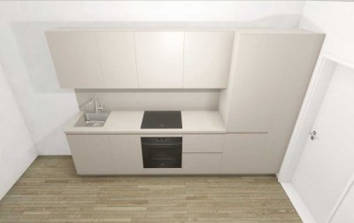 Neubaukomfort im Altbaucharme – 1-Zimmer-Wohnung im Westend
