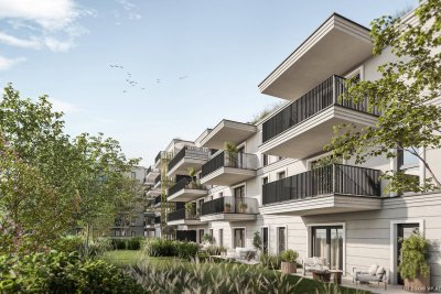 Stadt und Garten vereint - 3-Zimmer-Wohnung mit Garten und Terrasse