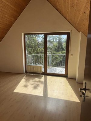 ** Gemütliche Dachgeschosswohnung mit sehr schönem Sonnenbalkon **