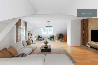Sofort bezugsfrei: Lichtdurchflutete Maisonette mit Balkon nahe Zentrum in Penzberg