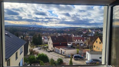 Großzügige 3-Zimmer-Dachgeschosswohnung in Rimpar