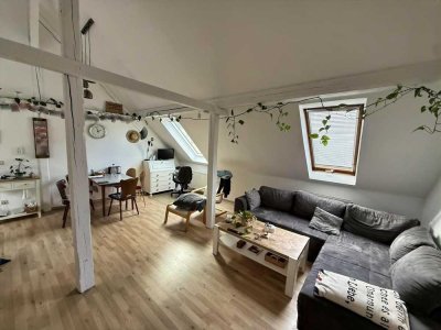 Vermietete Dachgeschosswohnung im Zentrum von Landau