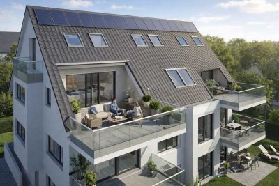 Im Bau: attraktive DG-Maisonette in 6-FH mit Aufzug in Bestlage von Sillenbuch!