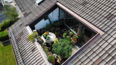 Wohnung mit See- und Gebirgsblick in zentraler Lage von Murnau a. Staffelsee