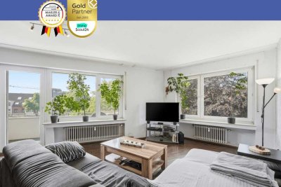 Kapitalanleger oder Eigennutzer - Eigentumswohnung mit Balkon und Blick ins Grüne in Köln-Merheim