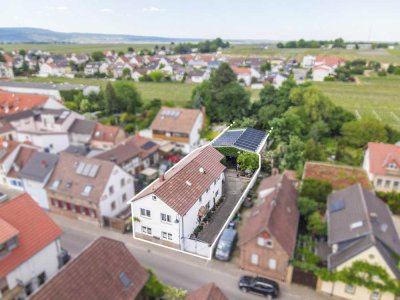Vielseitiges 1-2-Familienhaus mit Halle, Hof und Garten in Friedelsheim!