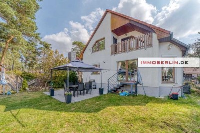 IMMOBERLIN.DE - Sehr angenehmes Einfamilienhaus mit Gartenidylle nahe den Müggelseen