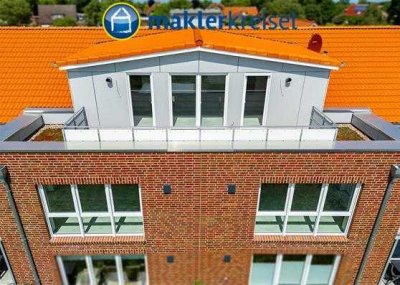 Erstbezug: Wohnung mit großer Dachterrasse in Esens