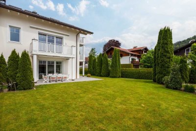 Garten mit Bergblick in Garmisch