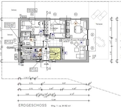 Stilvolle 3-Zimmer-EG-Wohnung mit gehobener Innenausstattung mit Einbauküche in Schenefeld