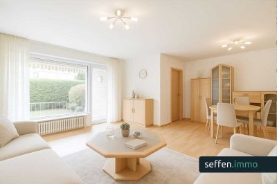 Vermietete 2-Zimmer-Wohlfühl-Oase mit Garten, Kamin und Garage in Frechen-Königsdorf