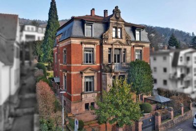 Außergewöhnliche Villa mit historischer Architektur in bester Wohnlage an der Bergstraße