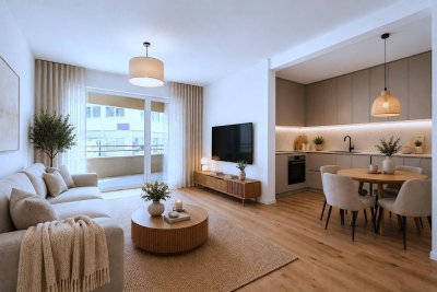 SOFORT ERTRAG ERZIELEN - vermietete indexierte Anlegerwohnung - ca. 4 % Rendite - NEUBAU ZENTRUM Vöcklabruck
