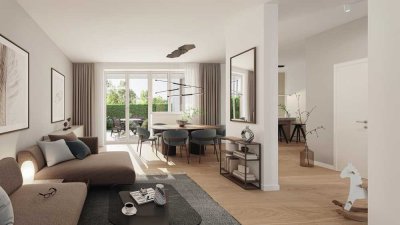 SE48! MODERNE TRIFFT TRADITION - sanierte EG Wohnung mit Terrasse und stufenlosem Zugang!