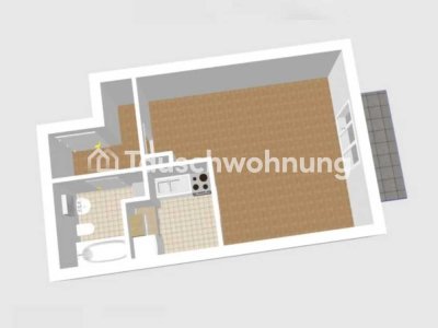 Tauschwohnung: 1 Zi. EG mit Terrasse gegen 2-3 Zi. in Mainz