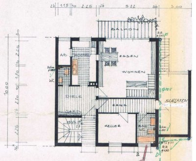 Günstige, gepflegte 2-Zimmer-Souterrain-Wohnung mit Balkon in Hagen