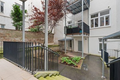 Ruhig &amp; modern 3-Zimmer-Wohnung mit Außenfläche