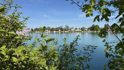 2482 Münchendorf | 1. Reihe am See | Doppelparzelle mit ABBRUCHHAUS am türkisblauen, paradiesischen Dürrsee | Superädifikat