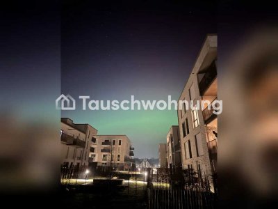 Tauschwohnung: 2-Zimmer-Flat in Münster-Südost mit großem Garten