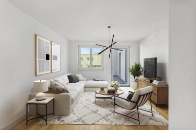 ++ NEU ++ SCHLÜSSELFERTIGE DREI Zimmer mit BALKON