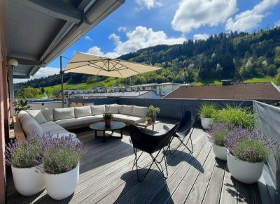 Wattens: Exklusive 4-Zimmer-Penthousewohnung mit sonniger XXL-Südwest-Terrasse &amp; 2 Garagenplätzen