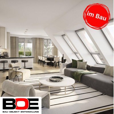 Traumhaftes 5-Zimmer Penthouse mit 2 Terrassen, großem Dachgarten und toller Aussicht - TWIN ESTATES