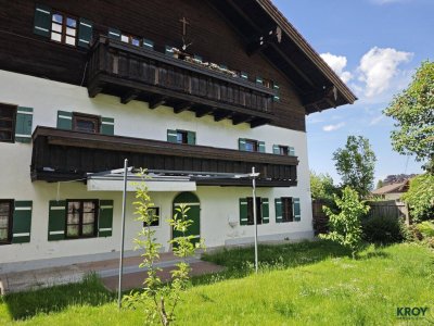 Einzigartige 4-Zimmer-Wohnung mit privatem Garten - ländliche Lage Großgmain