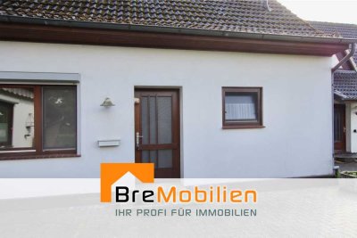 Kleines Reihenmittelhaus mit 3,5 Zimmern und Garage in Achim-Borstel