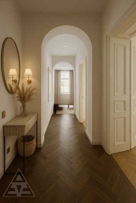 Wunderschöne 3-Zimmer Altbauwohnung im Herzen von Unterbilk!