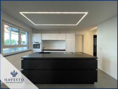 Design trifft Komfort: Exklusive Gartenwohnung mit Smart Home, Garten und Tiefgarage