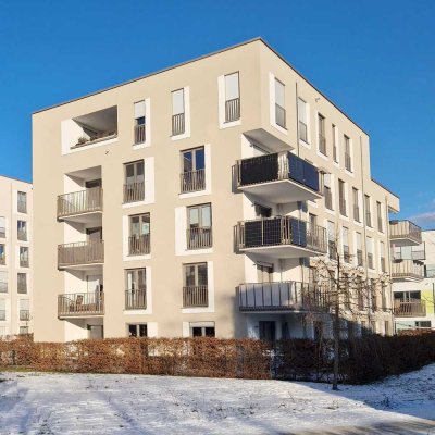 Moderne Neubau-Wohnung mit Westbalkon in Pasing