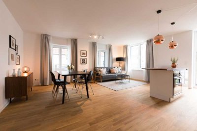 DESIGN-Apartment - möbliert mit Stellplatz/ DESIGN-Apartment fully furnished with parking