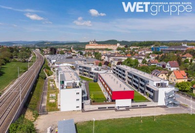 Melk. Top 4/19. Geförderte 4 Zimmer Wohnung | 2 Dachterrassen | Miete mit Kaufoption.