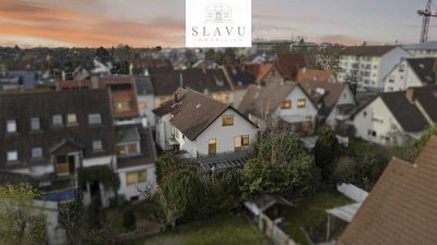 Zwei Häuser: Hinterhaus mit Garten zur Eigennutzung, Vorderhaus als rentable Vermietung