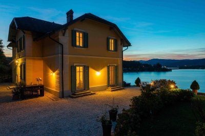 Traumhafte Wörthersee-Stilvilla mit einzigartigem Blick und privatem Seezugang