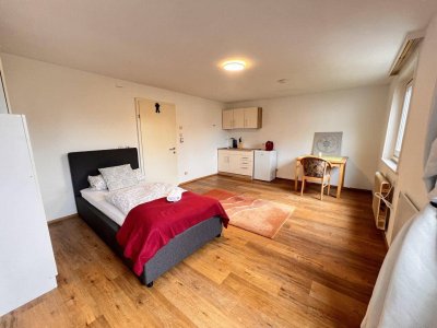 Kurzzeit-Miete: Komplett möblierte 1 Zimmer- Wohnung in Zentrumsnähe- All inclusive Miete