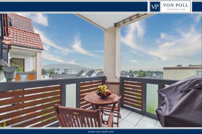 Charmante 3-Zimmer-Wohnung mit Balkon und Blick ins Grüne