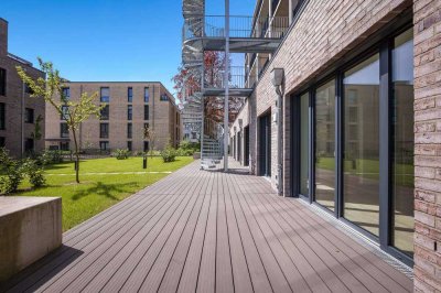 Helle Terrassenwohnung in der List. Barrierefrei nahe der Elenriede.