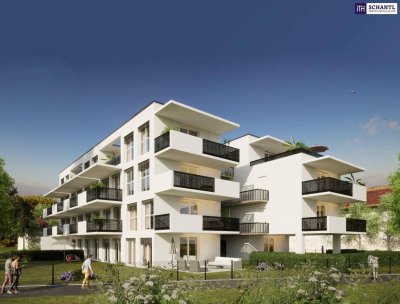 Exklusive helle kleine Neubauwohnung mit extremst guten Schnitt im beliebten Bezirk Eggenberg