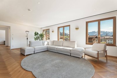 Miete: Exklusives Wohnen in modernem Ambiente – Teilmöblierte 3-Zimmer-Wohnung mit Sonnenbalkon